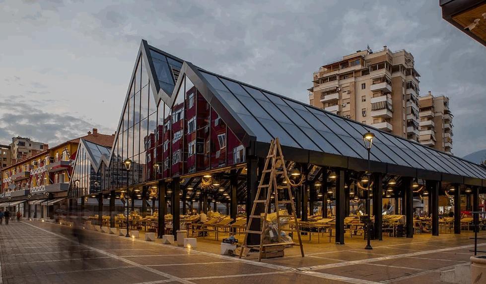Pazari_Ri_Studio Lägenhet Tirana Exteriör bild